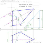 Clases de Geometria Descriptiva Arequipa - Ejercicio de Planos