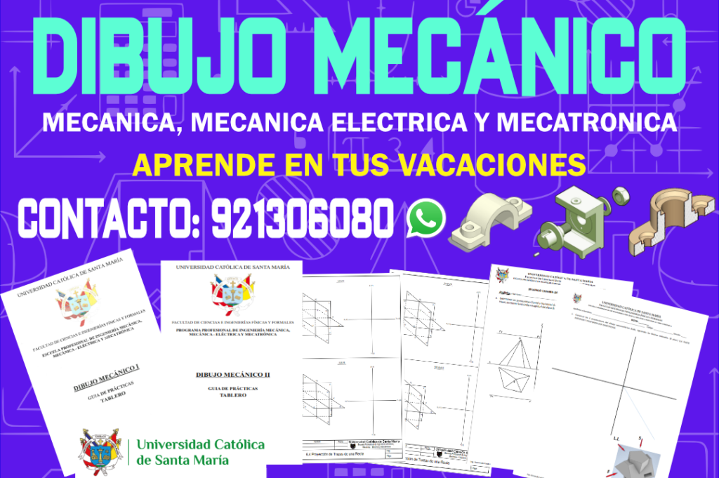 Clases particulares de Dibujo Mecánico I y II – UCSM AREQUIPA