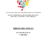 DIBUJO MECANICO I - GUIA DE PRACTICAS UCSM - CLASES PARTICULARES