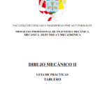 DIBUJO MECANICO II - GUIA DE PRACTICAS UCSM - CLASES PARTICULARES